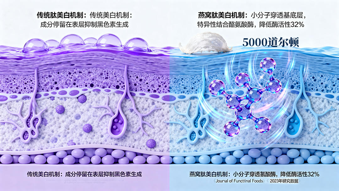 燕窝肽：专攻美白抗衰与职场抗疲劳的小分子能量